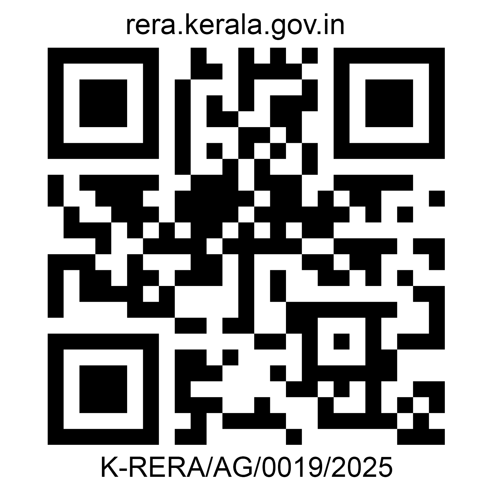 Agent RERA QR code