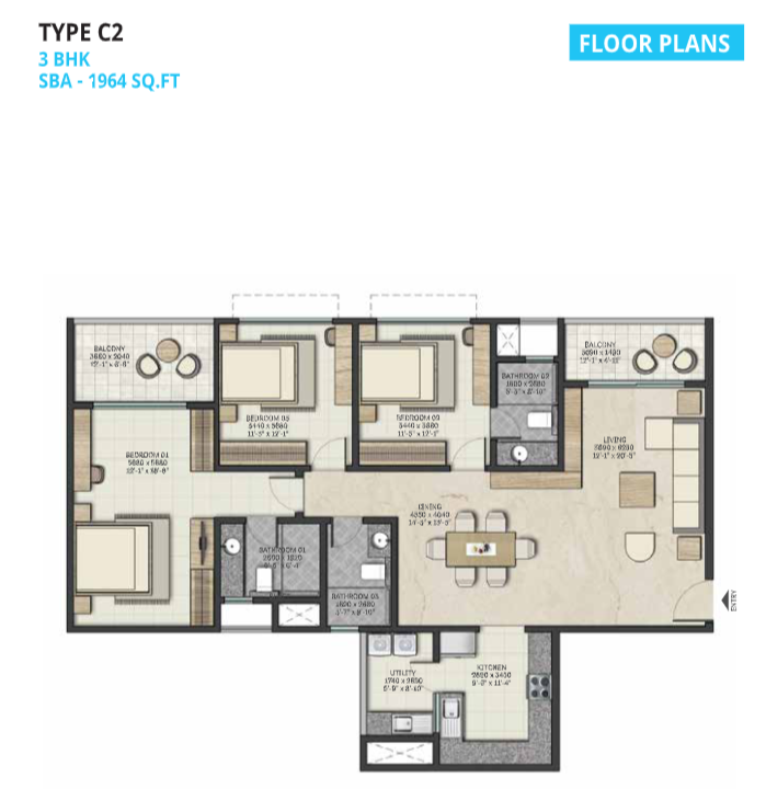 Floor-plan-3BHK